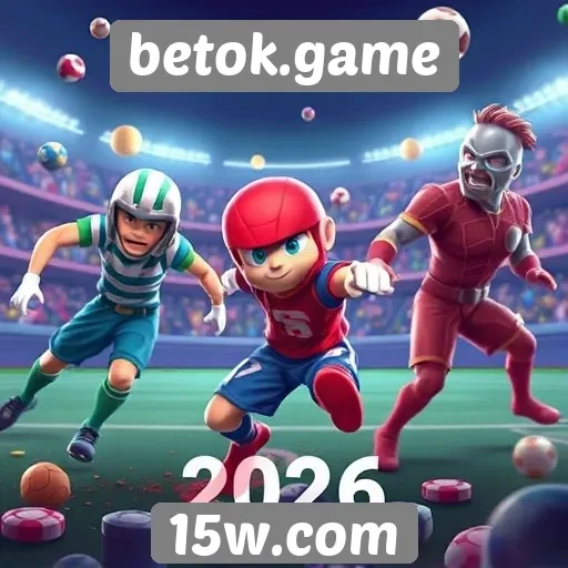 Diversidade de jogos disponíveis no betok.game em 2026